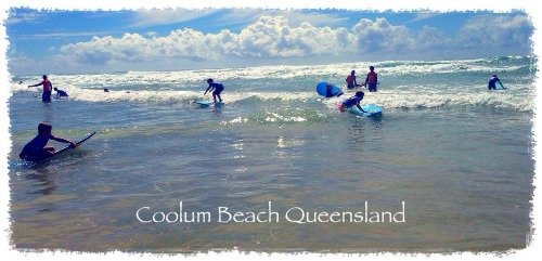 Surfing Lessons At Coolum Beach