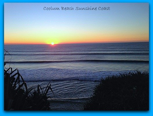 Sunday Sunrise At Coolum Boardwalk Sunshine Coast